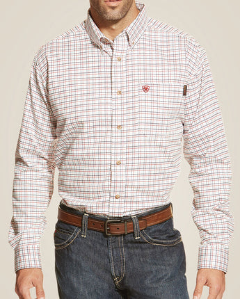 Ariat FR Gauge Work Shirt - White Multi