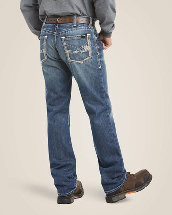 Ariat FR Relaxed Fit Ridgeline Boot Cut Jeans - Glacier