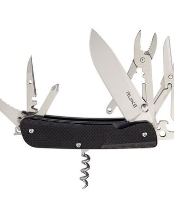 Ruike LD41B Multifunctional Tool Knife with Black G10 Handle