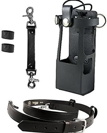 Boston Leather Radio Holder Bundle