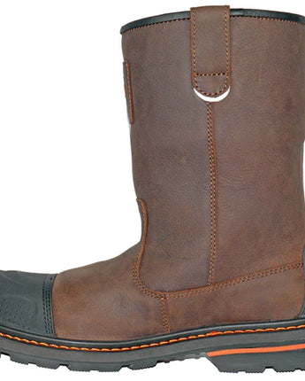 Hoss Boots Cartwright II Wellington Composite Toe - Brown