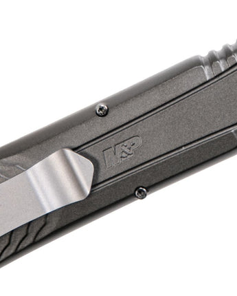 Smith & Wesson M&P OTF Spring Assisted Point Knife - 3.5" Gray