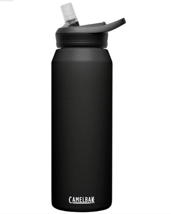 CamelBak Eddy Stainless Steel Water Bottle (32oz) Black